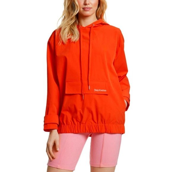 NWT Juicy Couture Hoodie Blazing Orange XL - Picture 1 of 1